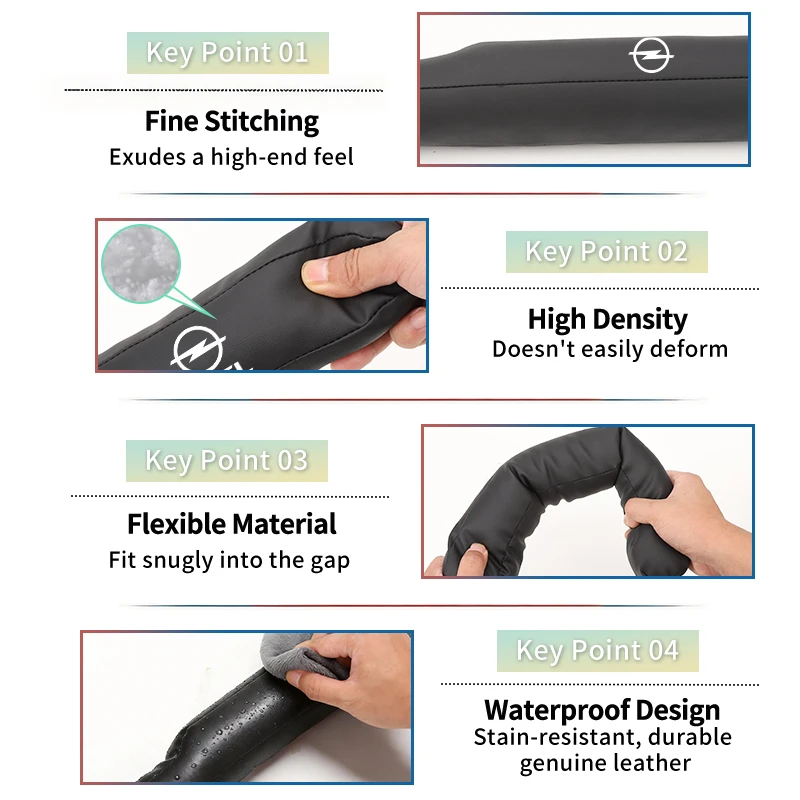 Car Seat Gap Filler Side Seam Plug Strip Leak-proof Filling Strip Accessories For Opel Corsa D Astra H Astra Insignia Vectra - view 5