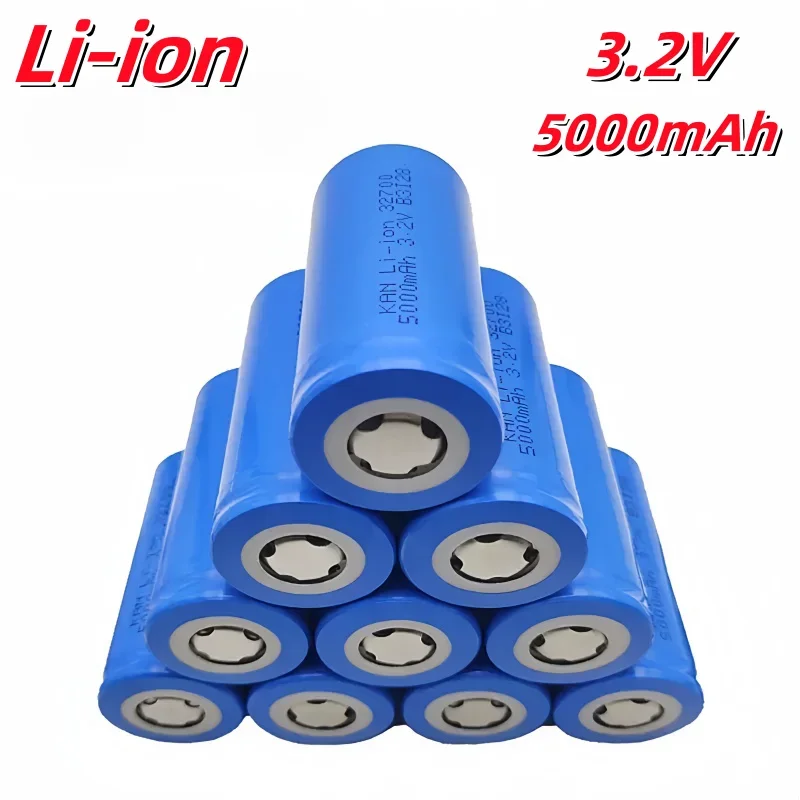 MKEPA 32700 New LiFePO4 Battery 3.2V 5000mAh lpega High Power Flashlight LiFePO4 Rechargeable Battery