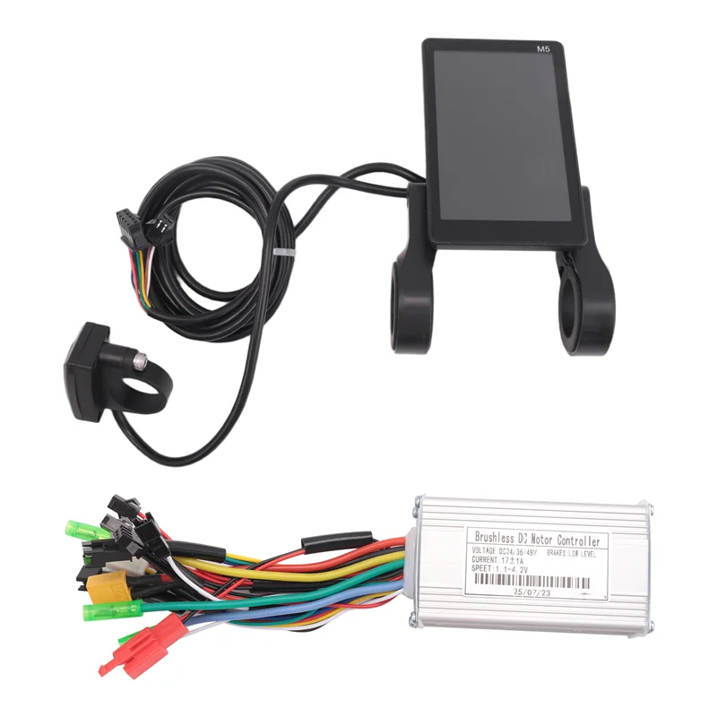 

Контроллер ABLB для электросамокатов 36В/48В 17А, 3 модели, с цветным ЖК-дисплеем M5, для электровелосипедов 250Вт/350Вт