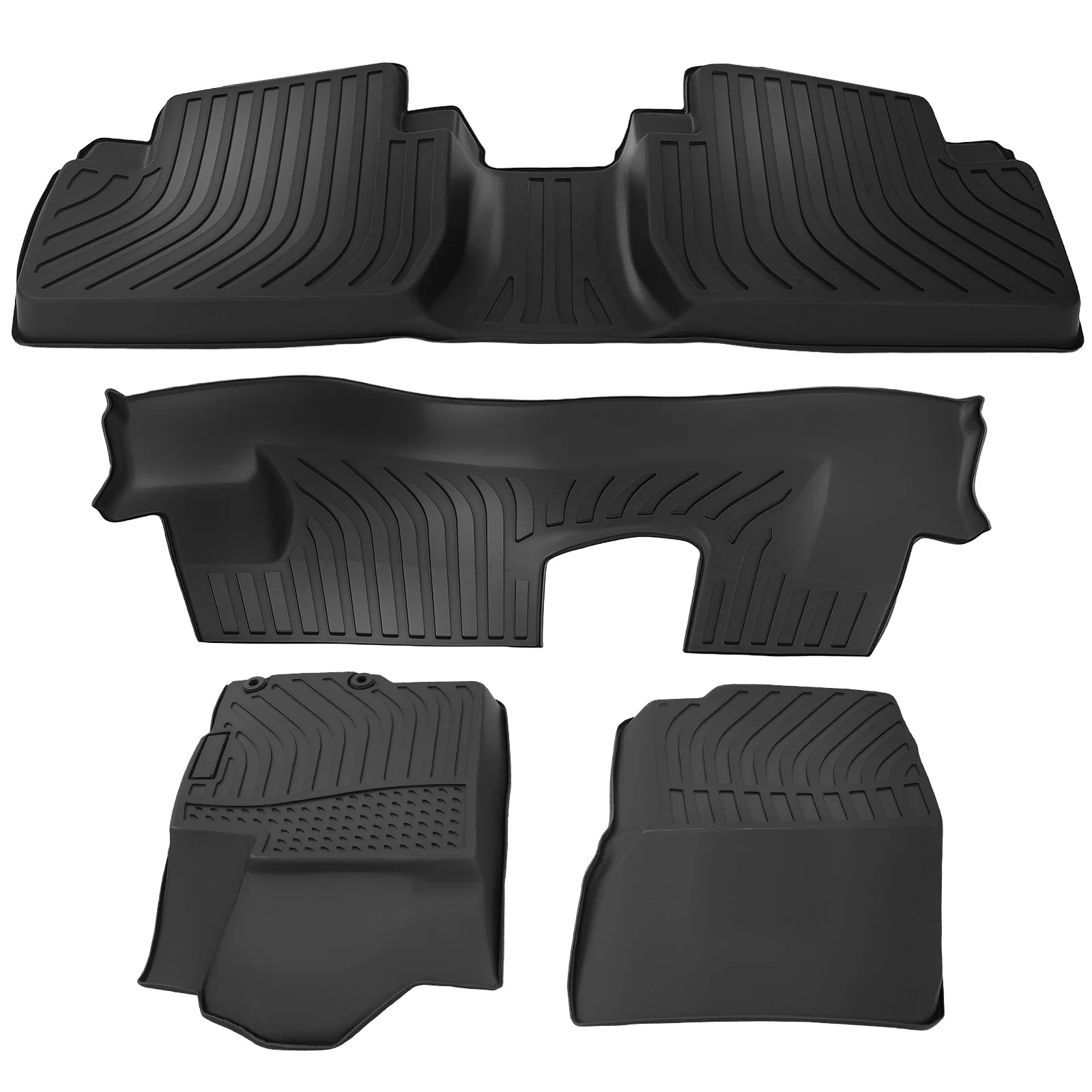 

TPE Carpet Floor Mats for Mitsubishi Outlander 2014-2021 Waterproof Anti-Slip
