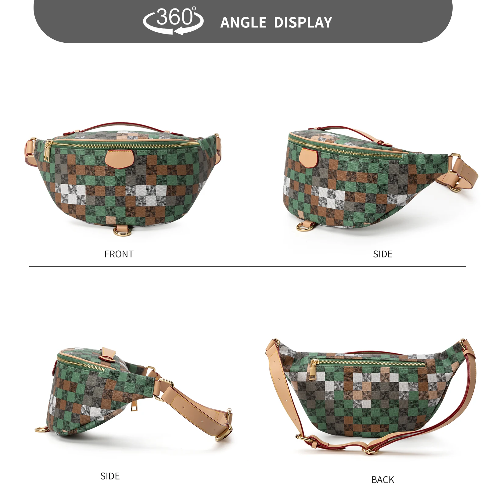Designer Chest Bags for Women Crossbody Bag Sling Pack Sports Men Chest Pack Multifunction Waist Bags Short Riding Shoulder Bag