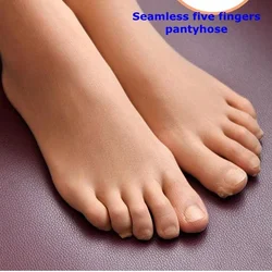 export to Janpan 10d Velvet seamless Five toe abdomen drawing butt-lifting five fingers stockings pantyhose