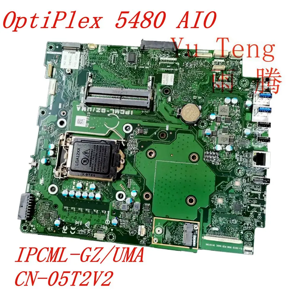 placa mae integrada para dell dell optiplex 5480 aio ipcml gz uma 5t2v2 05t2v2 cn05t2v2 lga1200 100 teste ok 01