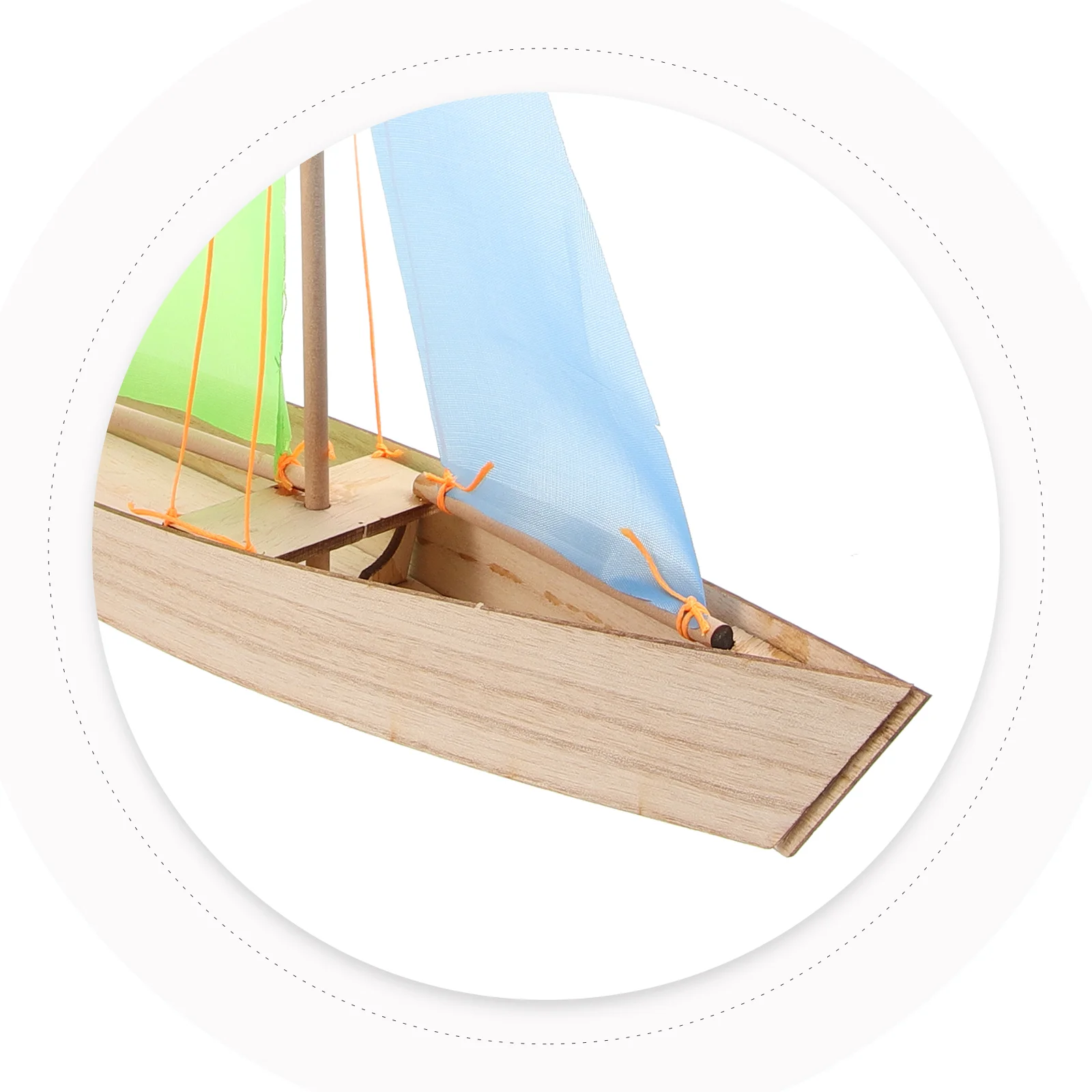 Sailing Model Jigsaw Sailboat Craft Wood Mold Assembly Toys Wooden Decor DIY Child Handcraft Ship