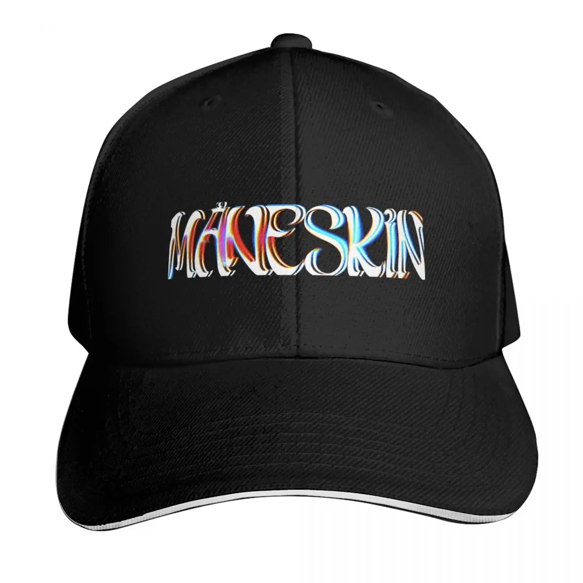 Maneskin logo Baseball Cap Gift for Him Her Casual Daily Wear Quick Dry Performance