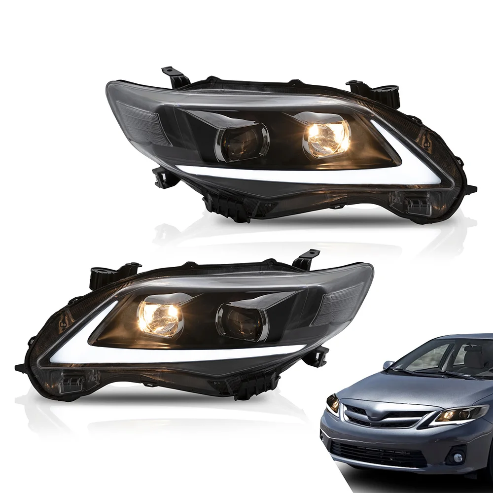 Car Headlight Fit for Toyota COROLLA LED Head Lamp 2011- 2013 Car Led Headlight Assembly