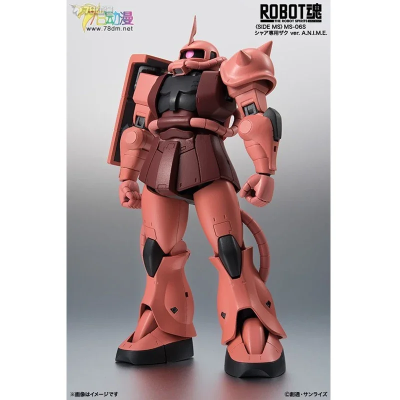 Bandai ROBOT originale originale SPIRITS LIMITED EDITION MS-06S CHAR'S ZAKU II COLOR EDIZIONE TRASPARENTE VER. AWESE Action Figure