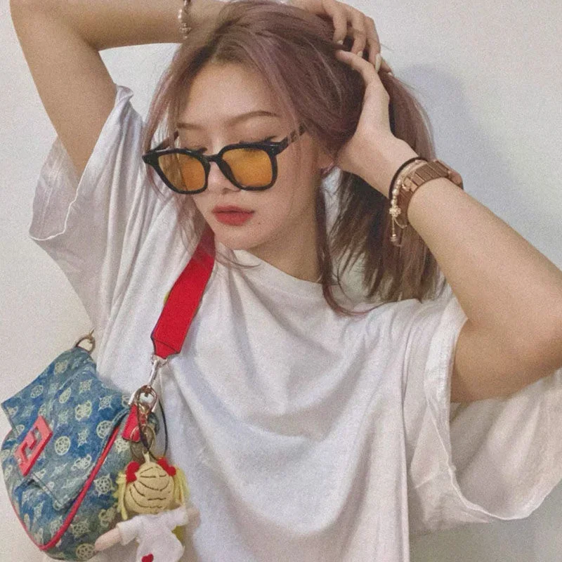 Nuevas gafas de sol cuadradas Retro estilo Ins para mujer, gafas de sol de diseñador a la moda para hombre y mujer, gafas de sol de tendencia para hombre y mujer, очки солне.05. жletiе