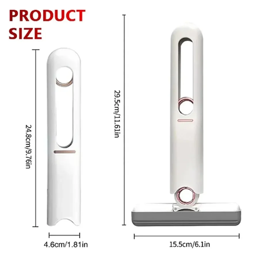 Folding Powerful Squeeze Mini Mop with Self-squeezing Floor Washing Desk Window Car Clean Tools Dspaie marker Painting tools