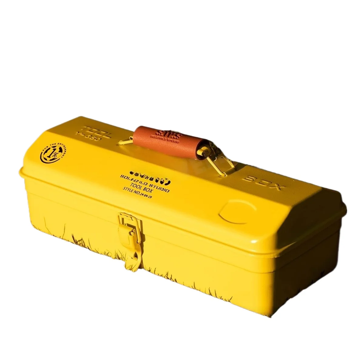 

Outdoor S W S Metal Toolbox DIY Camping Coffee Drinking Tea Boiling Water Floor Nail Storage Box Set