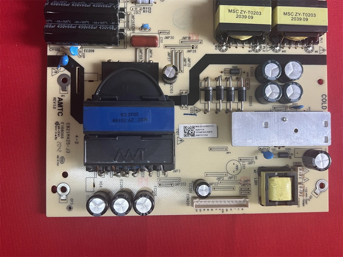 Imagem -03 - Original Power Supply Board tv Acessórios de Manutenção Tv7001-zc0201 E021m425-j3 E168066 100 Testing Work