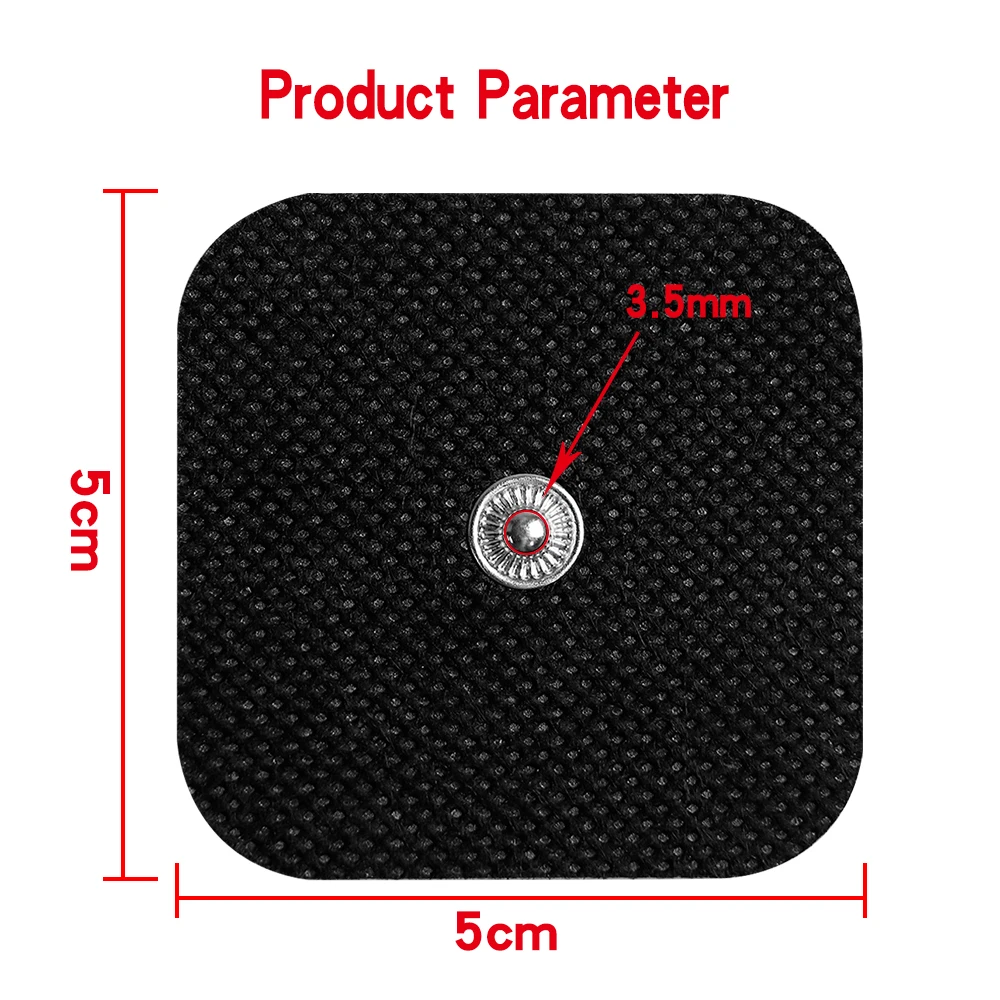 Replacement Electrode Pads 10/20Pcs for TENS EMS Muscle Stimulator Self-Adhesive Reusable Pads for Muscle Relaxation Massager