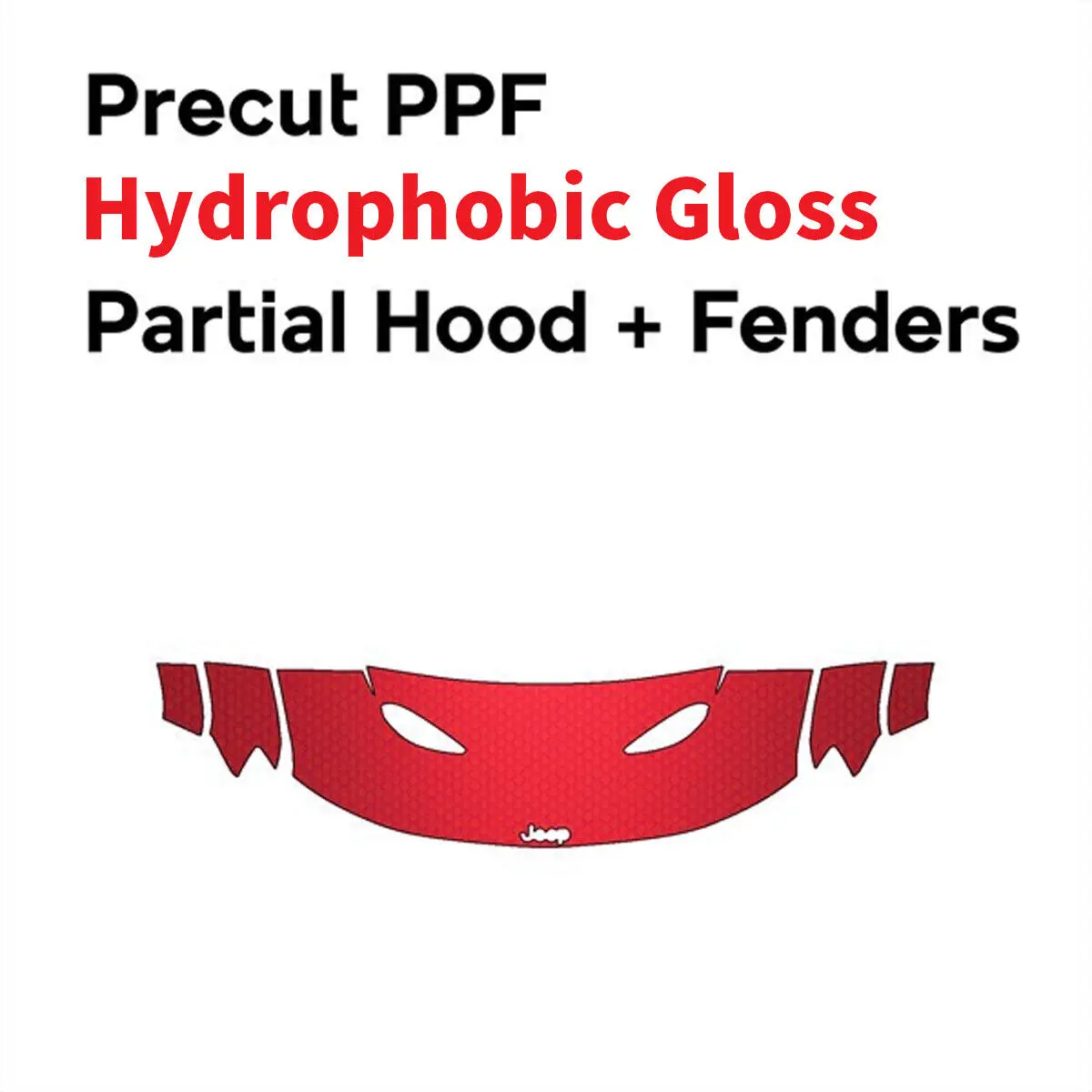 

Partial Hood Fenders Mirrors PreCut PPF Paint Protection Film Kit for Jeep Grand Cherokee Limited X 2020-2021