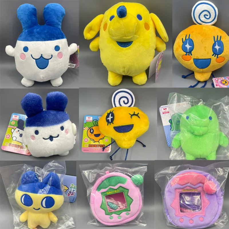 本物の在庫ありたまごっちコラボぬいぐるみヘッドフォンバッグ電話バッグかわいいペットハンギングアクセサリー収納フェスティバルギフト