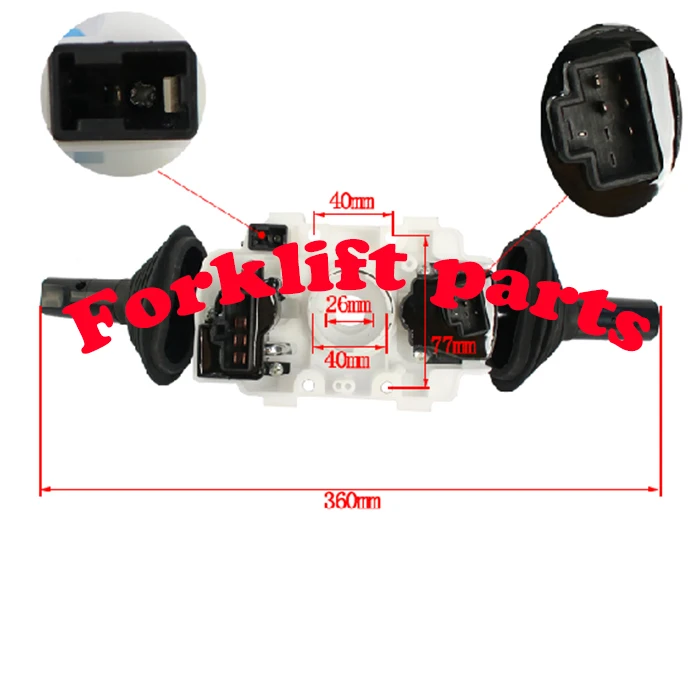 Forklift electrical forward reverse switch turn light combination switch multifunctional used for FD20/30 91A05-55010