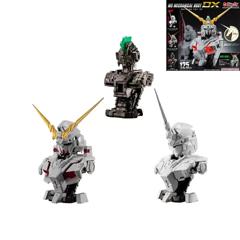 بانداي حقيقية جاندام غاشابون اللعب MS الميكانيكية تمثال نصفي سلسلة مجموعة شخصيات كرتونية التجمع نموذج الديكور الهدايا الإبداعية #5
