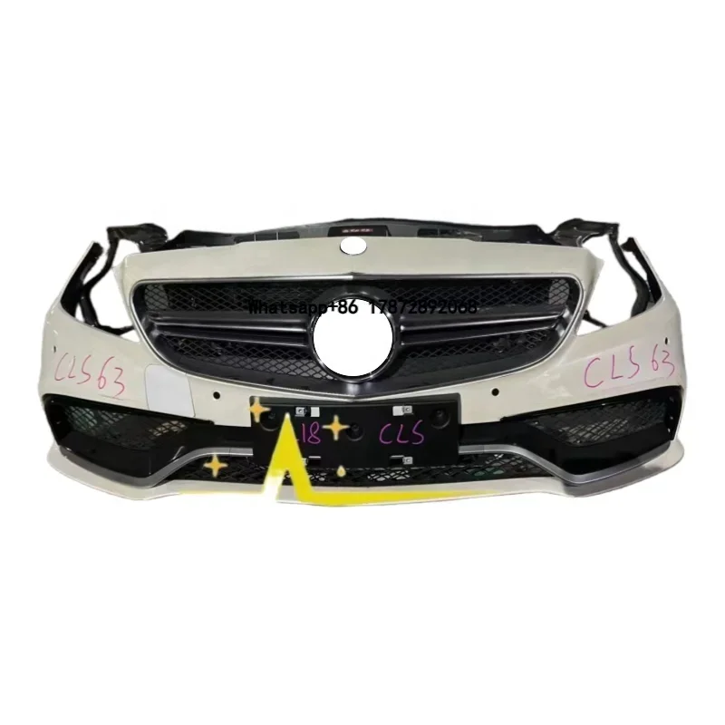 High Quality Front Bumper Assembly with Radiator for CLS63 W218 Car Bumpers Bolt-On