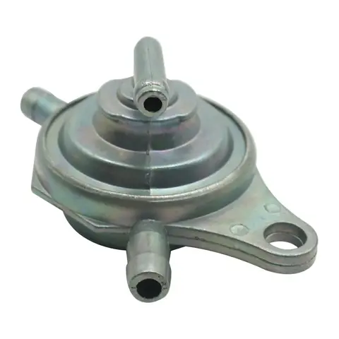 3-way Inline Vacuum Fuel Petcock Motorcycle Valve Scooter Cock For GY6 50 125 150 CC Moped ATV
