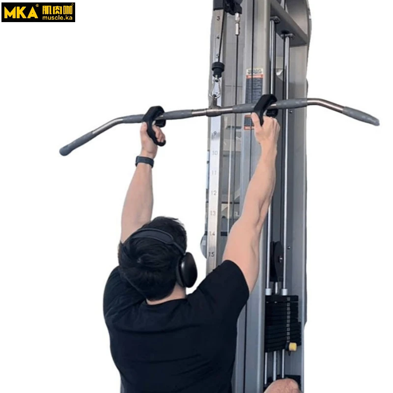 MKA Vertical Grip Handle Muscular strength machine bodybuilding handle Pulls Up Resistance Band Handle sports accessories home