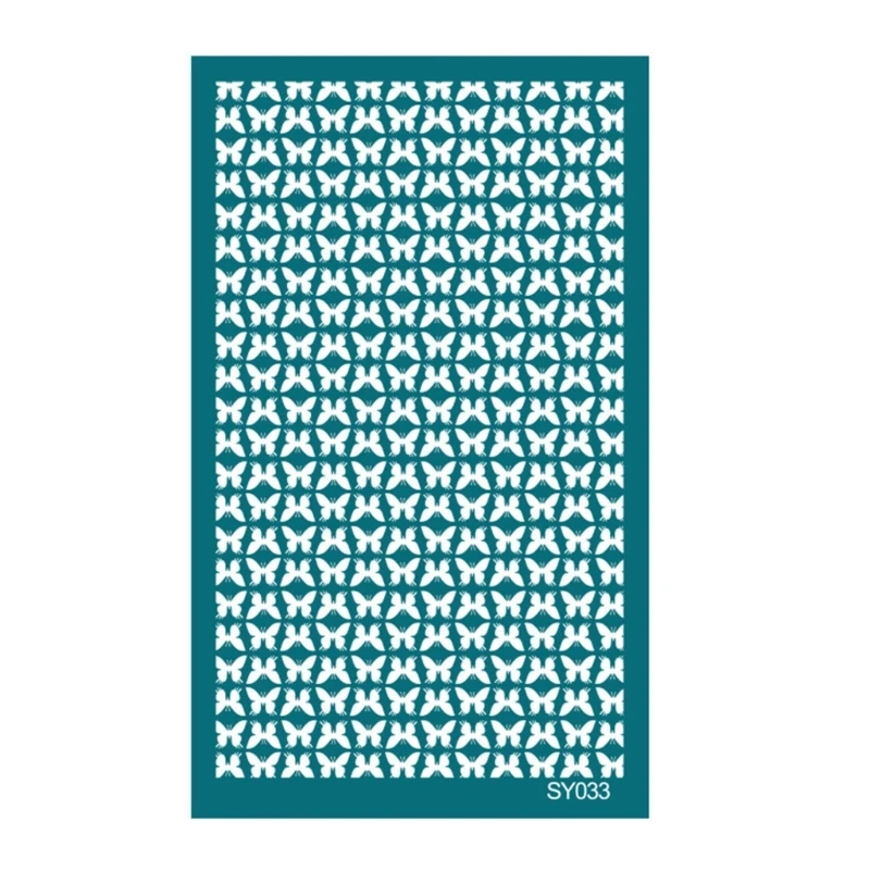 Silk Screen Stencils Templates for Clay Reusable Silkscreen Print for Printing