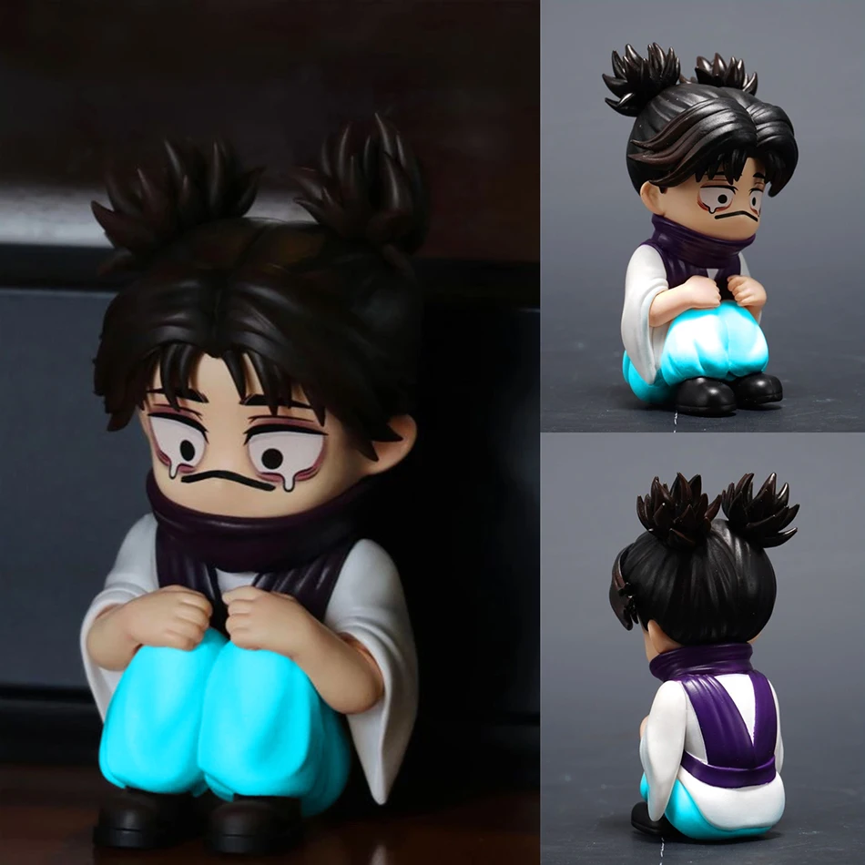 10CM Jujutsu Kaisen Choso Chousou Tränennde Traurige Mini Q-Version PVC Actionfigur Statue Schreibtisch-Deko Sammlerstück Spielzeug Geschenk