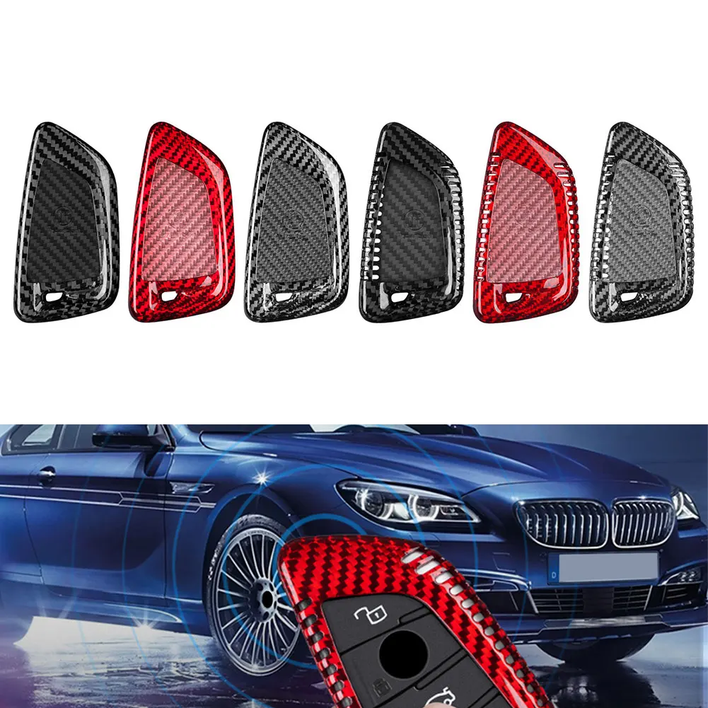 Carbon Fiber Remote Key Fob Cover Shell For BMW 2 Series M240i G42 2021+ For M2 G87 2023+