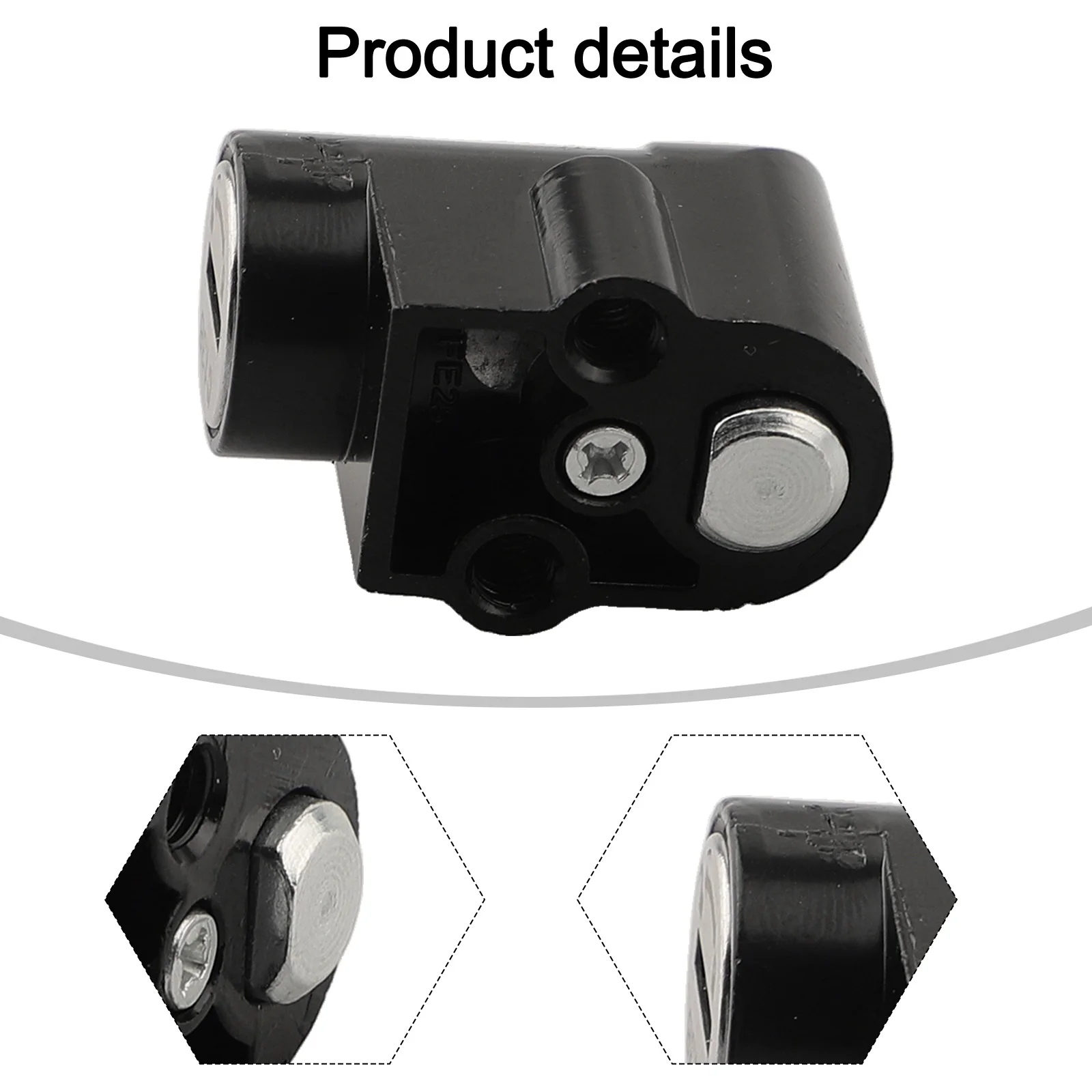 For Polly Electric Bicycle Battery Case Lock With On/Off Key 19mm Ignition Lock Big Head Lock For E-bike Cycling Parts