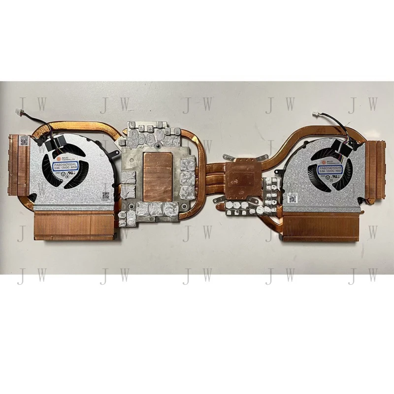 J    For MSI Vector GP78HX 13VI MS-17S1 4090 CPU GPU Cooling Fan with Heatsink
