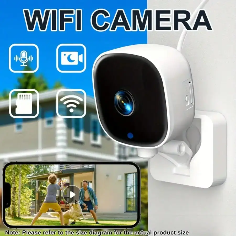 

1pc Small 1080p Mini HD Camera With Video Recording, Night Vision, Real-Time Motion Detection, And The Ability To Be Used Via US