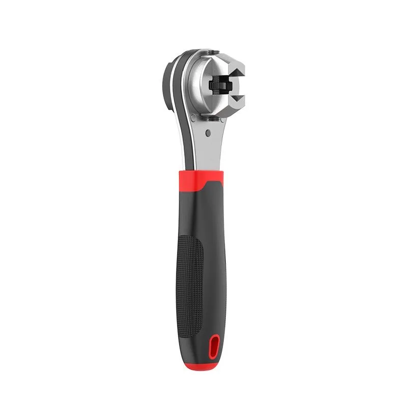 6.35-22.2mm 16 in 1 Size Quick Socket Ratchet Wrench with Adjustable Opening Industrial Grade Household Manual Wrench