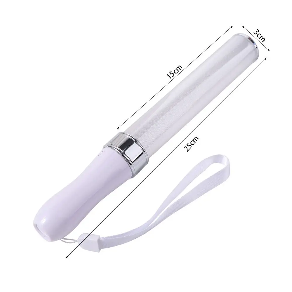 Bastoncini luminosi a LED commutabili a 15 colori Bastoncini luminosi portatili colorati Lampada per atmosfera creativa Celebrazioni di matrimoni