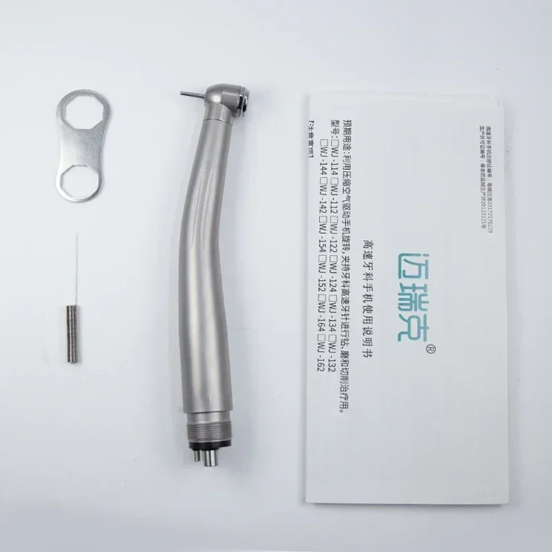 Dental Surgery Handpiece: 2/4-Hole Cannula, Integrated Power Supply, Dual Water Spray, Low Operational Noise,Ceramic Bearing