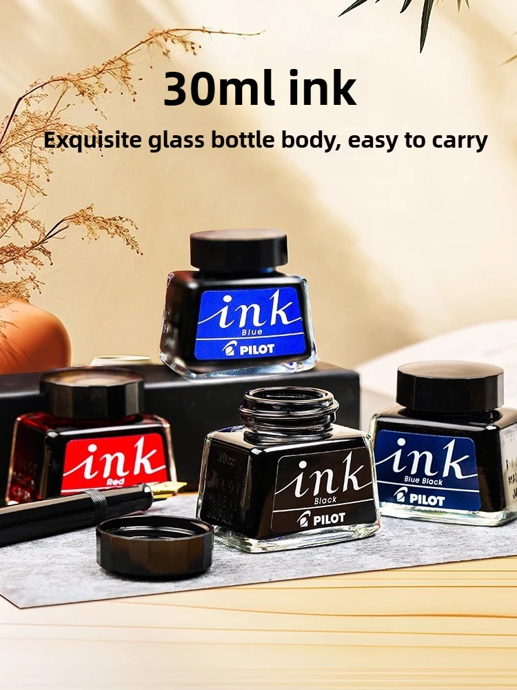 Pilot 30 Colors 350/30ml Fountain Pens Ink Pen For Dip Pen Colored Glass Bottled Ink For JINHAO Stationery Office School Supply