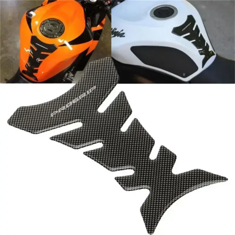 Autocollant de protection de coussin précieux de moto en carbone, autocollant 3D, Yamaha, Honda, Kawasaki, Ktm, BMW, DucSauSuzuki, universel