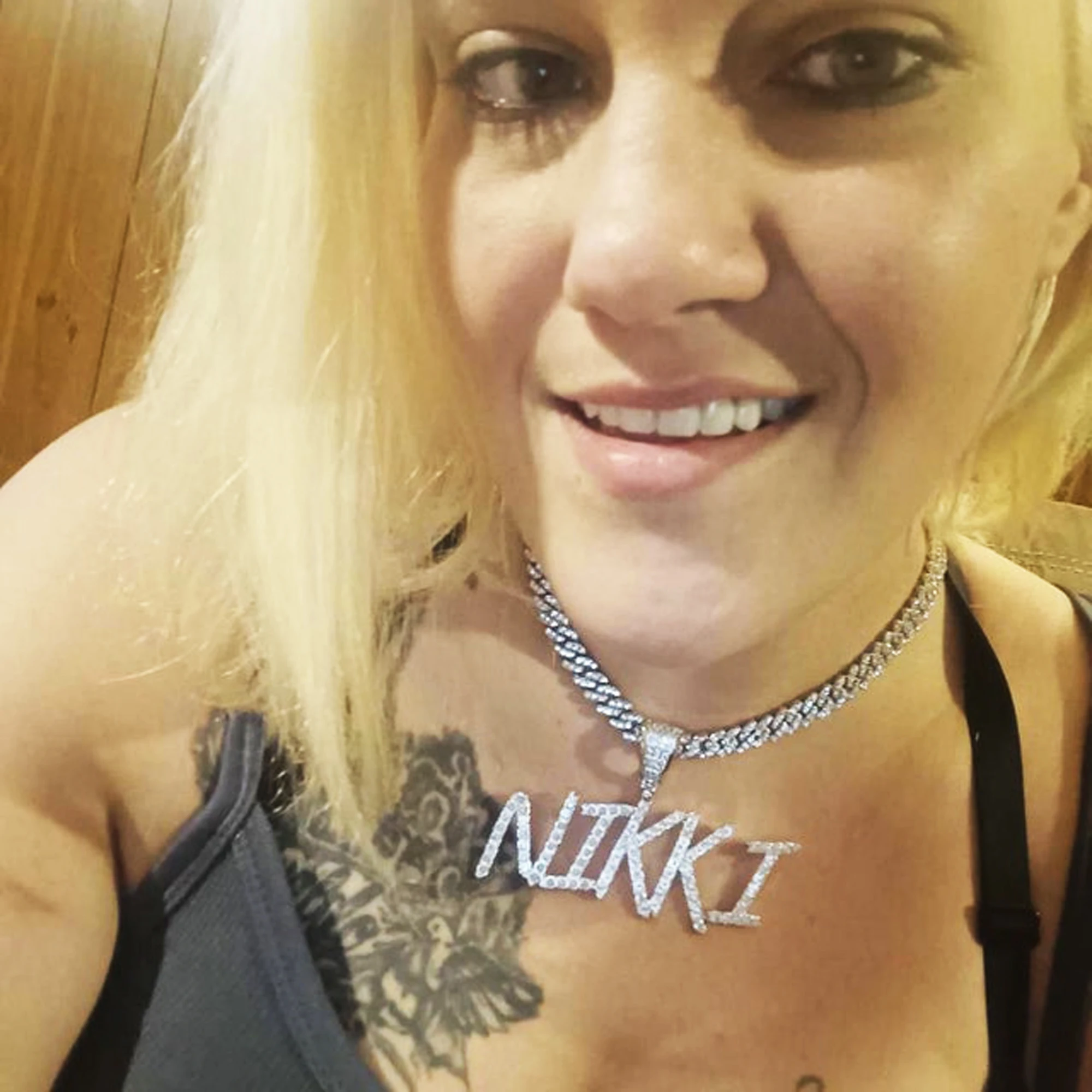 CUSTOMIZED Brush Font Letters Pendant with 9mm Cuban Chain Icy Zirconia Name Necklace Hip-Hop Jewelry Perfect Birthday Gifts