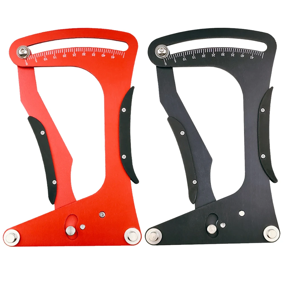 Bike Indicator Meter Tensiometer Aluminum Alloy Measurement Deviation Correction Tool Cycling Repair Correction Tool Accessories