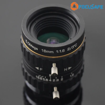 New 3 Megapixel 8mm Manual Iris Lens