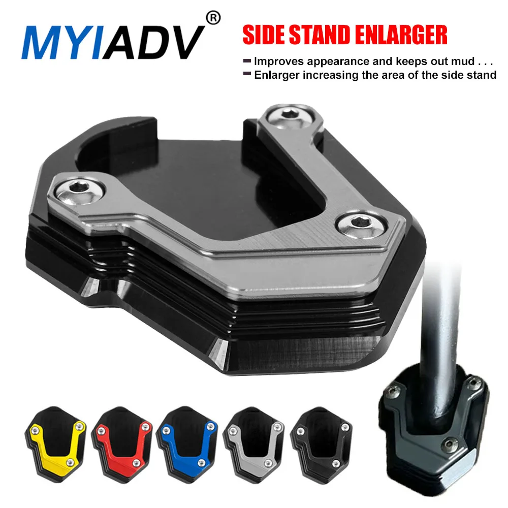 Motorcycle Kickstand Side Stand Enlarger For VOGE DS900X DS525X 525DSX 900DSX 2023 2024 DSX525 DSX900 Foot Pedal Extension Plate