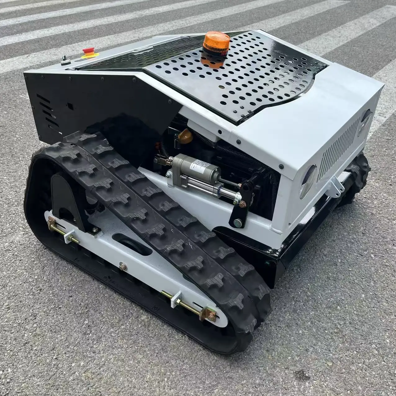 ZNW - 500B Remote Lawn Mower: Wear - Resistant Wheels, Easy Operation Panel, Effortless Lawn Management