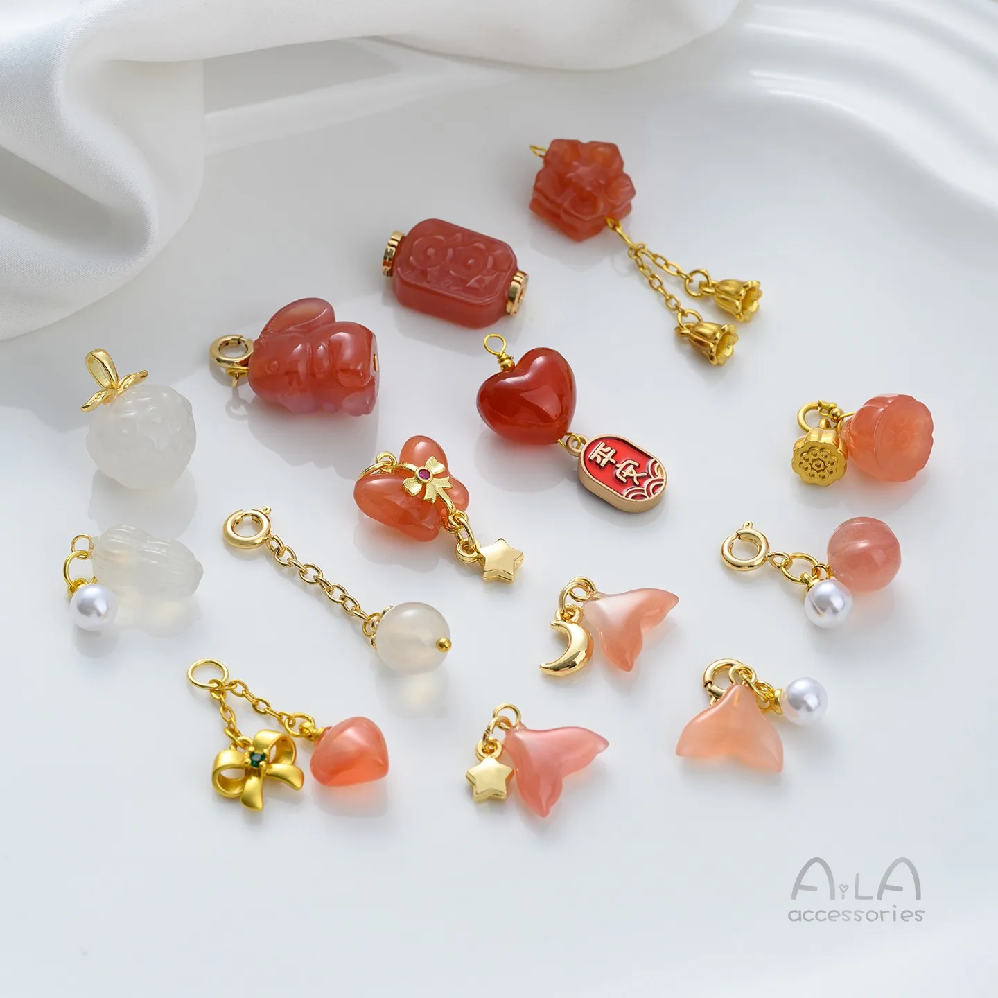 

Позолоченные 14 К посеребренные аксессуары «сделай сам», жемчужный материал ручной работы из бисера, инкрустированный цирконием, ювелирный кулон, небольшой подвеска-капельница