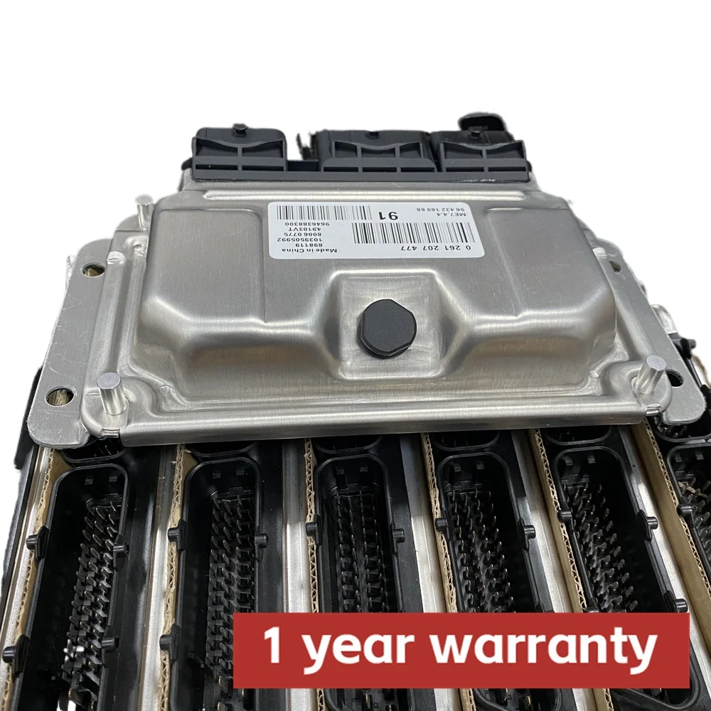

20pcs 0261207477 Car Engine Computer Electronic Control Module Ecu Me7.4.4 For Peugeot 206 207 307 Citroen