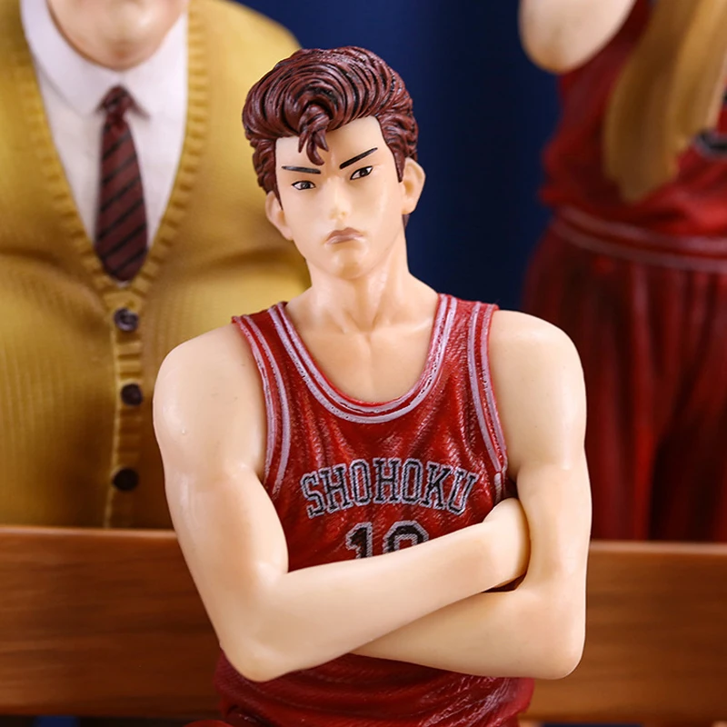 صورة جماعية SLAM DUNK Xiangbei، Sakuragi Hanamichi Akagi Taketori Rukawa، Kaede، Miyagi Ryota، Mitsui Hisa PVC model