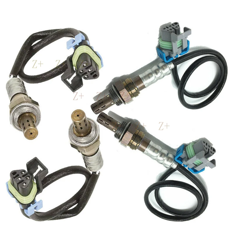 Z+  4pcs Oxygen Sensor UpDownstream For 2008-2015 Chevy Express 2500 3500 4.8L 6.0L