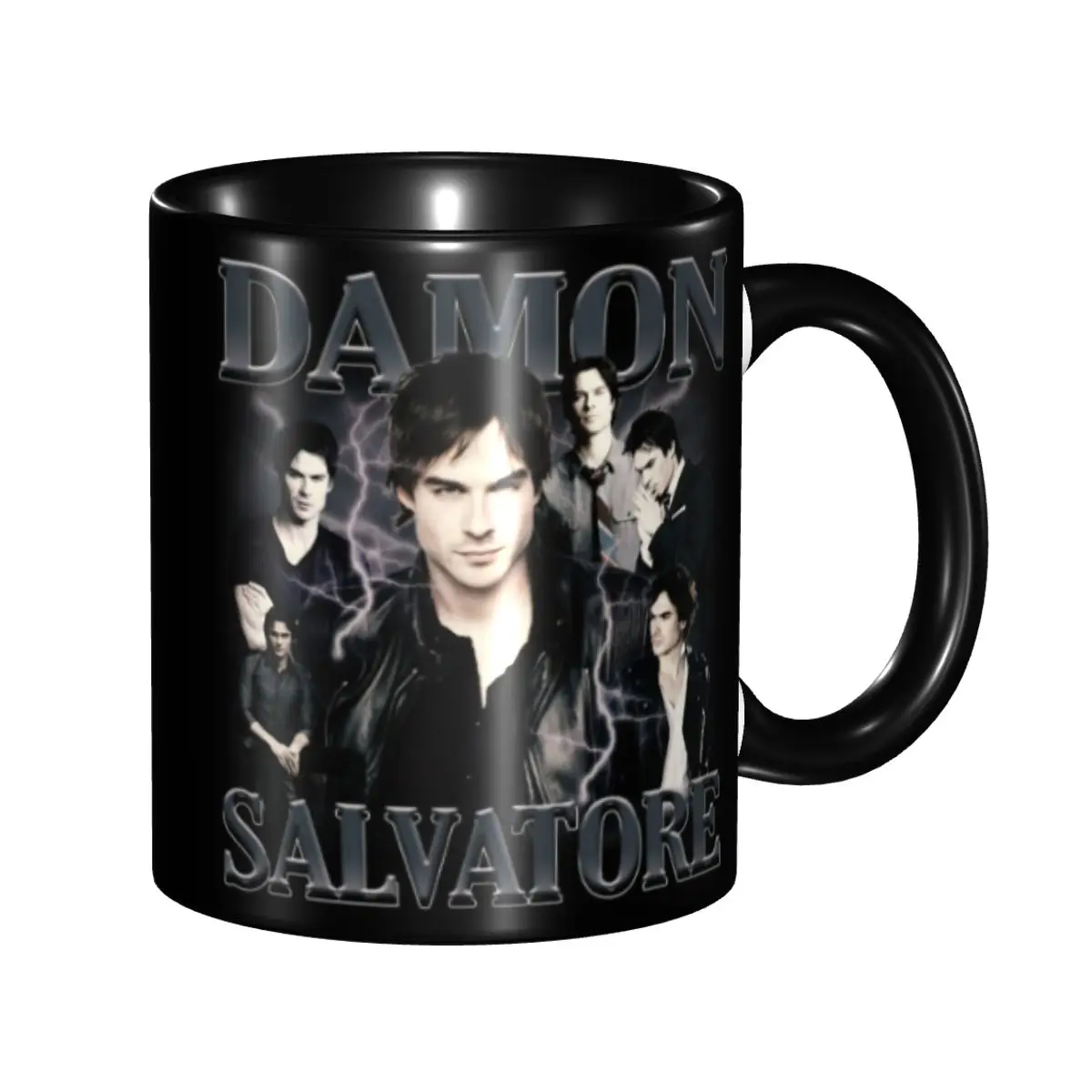 The Vampire Diaries Coffee Mugs DIY Personalized Ian Somerhalder Ceramic Mug Cup Creative Present