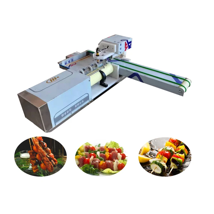 Unique Features Labor-Saving Desktop Automatic String Meat Threading Machine