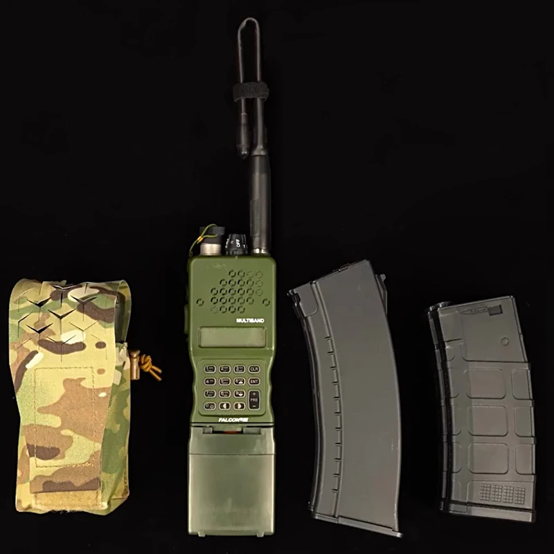 SPUD Equipment Vestaccessoires, Molle Geschikt voor 5.56/7.62 Tijdschrift Walkie-talkie Opslagholster, Multifunctionele opbergtas