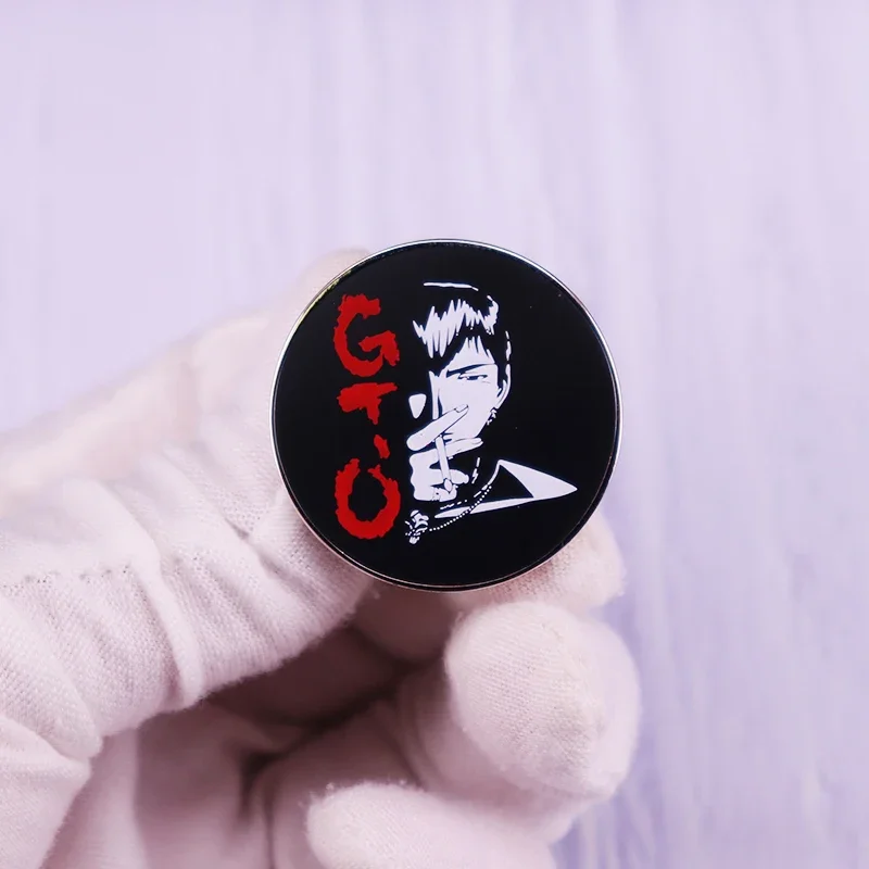 GTO Great Teacher Onizuka Pin Button Badge