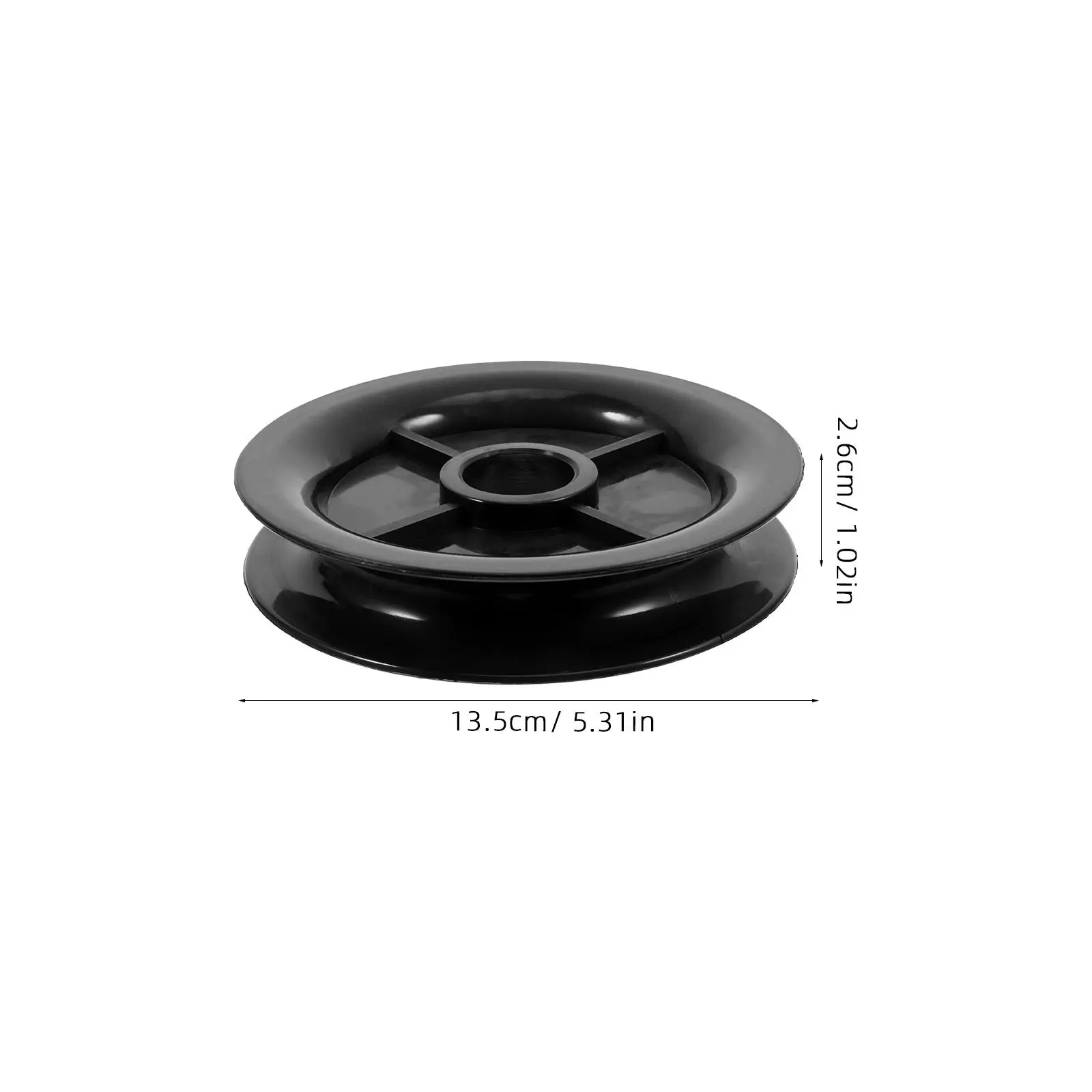 3 Ton Forklift Mast Guide Wheel Single Slot Plastic Pulley Replacement Inner Hole Gym Cable Machine Parts Garage Door Hardware - view 5
