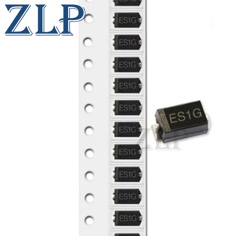 100PCS/LOT diy electronic kit SMD Diode MARKING ES1G 400V US1G RS1J 600V US1J RS1G US1D ES1D 1A 200V  SMA/DO-214AC