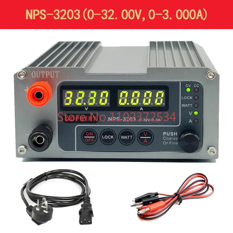 

NPS-1601 DC Регулируемый источник питания, регулируемый 30V60V5A1 0A мобильный телефон и обслуживание ноутбука